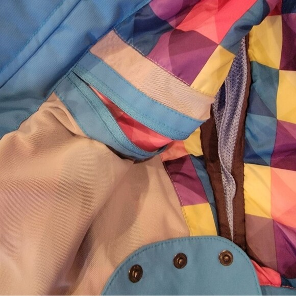Cross Sweden Men's Ski Snowboarding Jacket Grey Blue Jacket Coat Size M - Picture 4 of 9